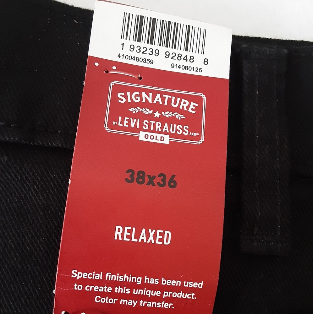 Levi's Signature Black Jeans - Picture 3 of 11